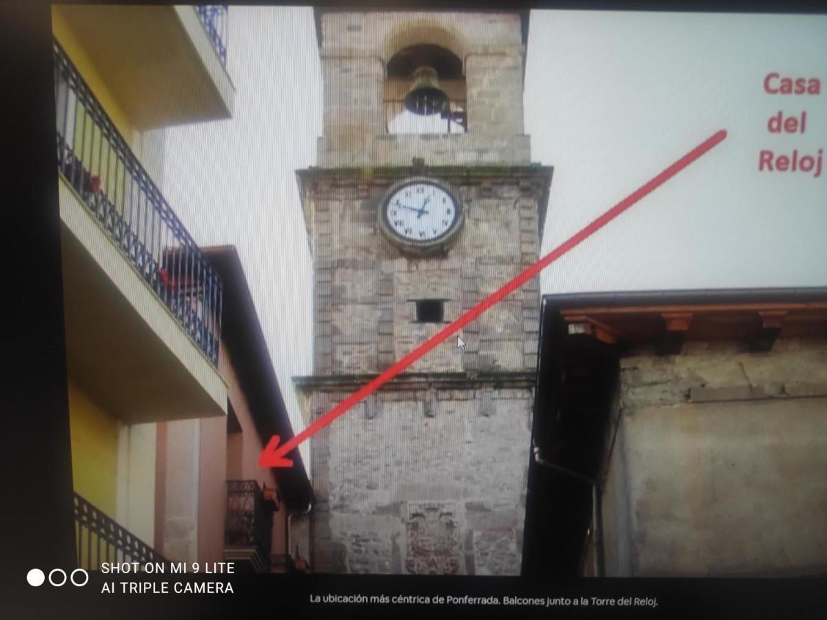 Apartament La Torre Del Reloj Ponferrada Zewnętrze zdjęcie